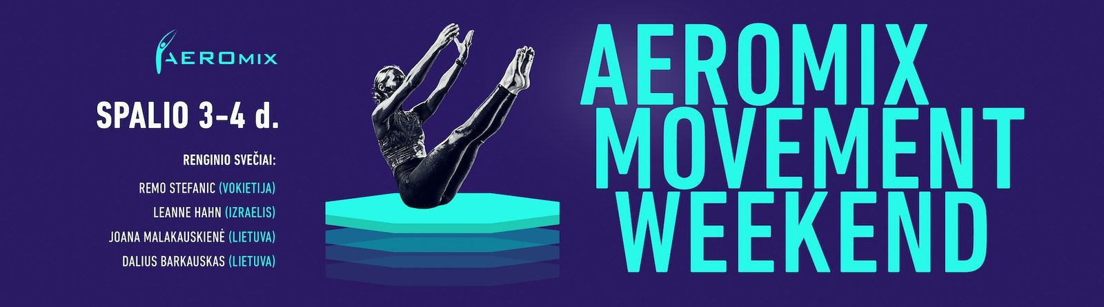 Aeromix Movement Weekend renginys